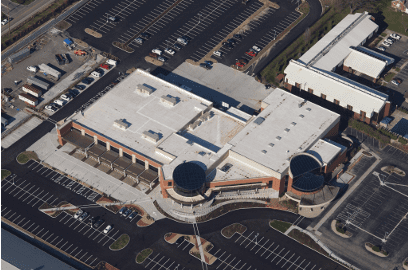 Sharonville Convention Center Parking - Aerial View